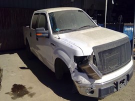 2010 FORD F-150, WHITE, XLT MODEL, CREW CAB, 5.4L, AT, 2WD.  F26518